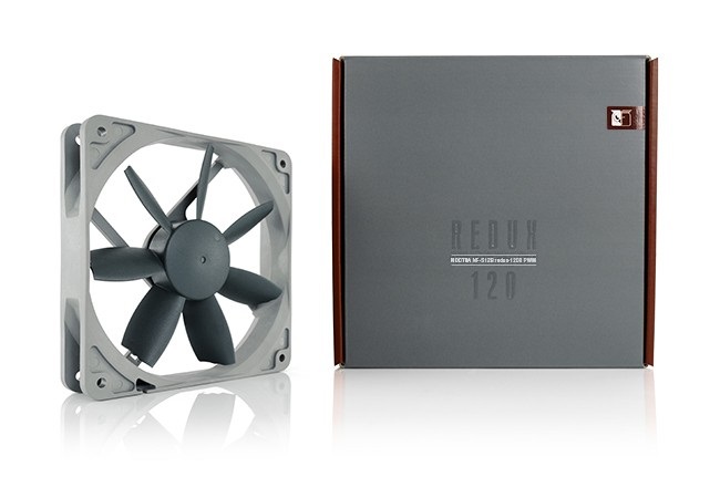 Noctua NF-S12B Redux 1200 PWM - Ventilatore 12 cm, 1200 RPM, 18,1 dB, Flusso d'aria 100,6 m³/h
