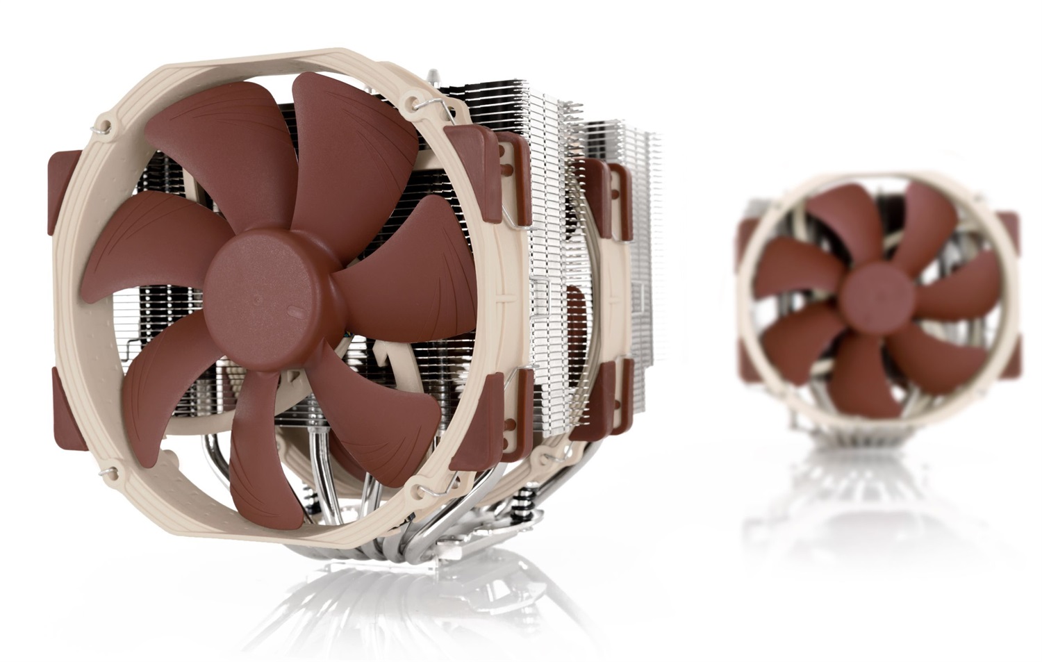 Noctua NH-D15 Dissipatore per CPU Doppia Torre 14 cm con Ventilatori NF-A15 PWM - Beige e Marrone