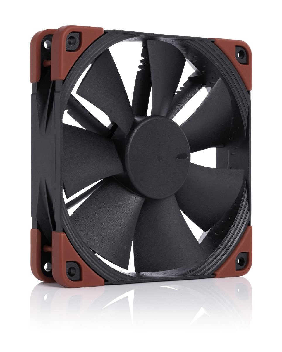 Noctua NF-F12 industrialPPC-3000 PWM Ventilatore 12 cm - 3000 Giri/min, 43,5 dB, Flusso d'aria 186,7 m³/h