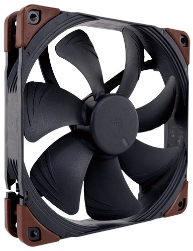 Noctua NF-A14 industrialPPC-2000 Ventilatore 14 cm - 500-2000 Giri/min, 31,5 dB, Flusso d'aria 182,5 m³/h