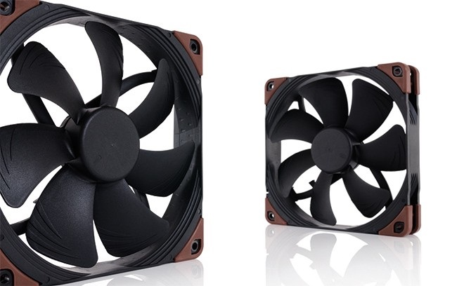 Noctua NF-A14 industrialPPC-2000 Ventilatore 14 cm - 500-2000 Giri/min, 31,5 dB, Flusso d'aria 182,5 m³/h
