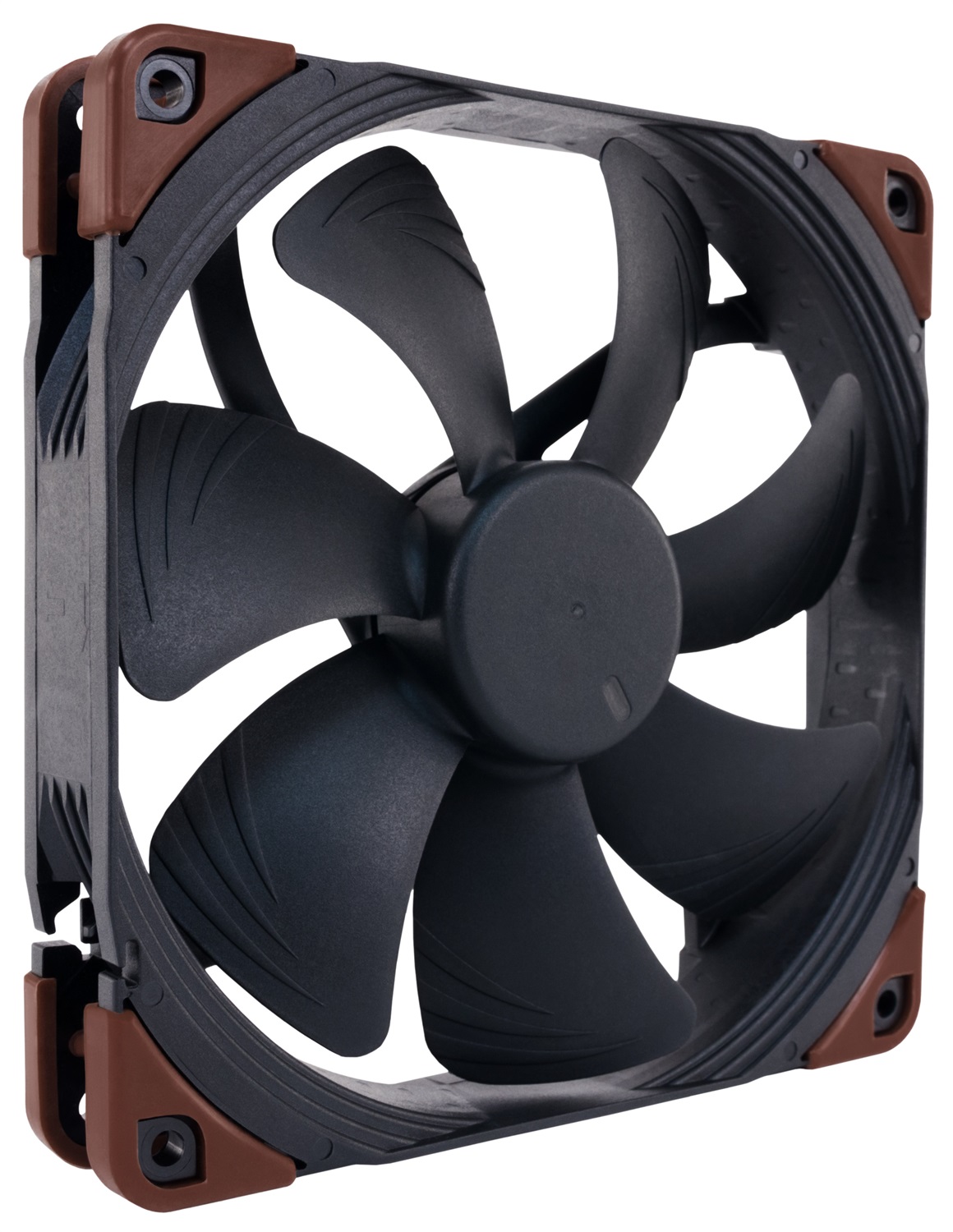 Noctua NF-A14-Industrial PPC-2000 PWM Ventilatore 14 cm - Nero e Marrone, 500-2000 Giri/min, 31,5 dB