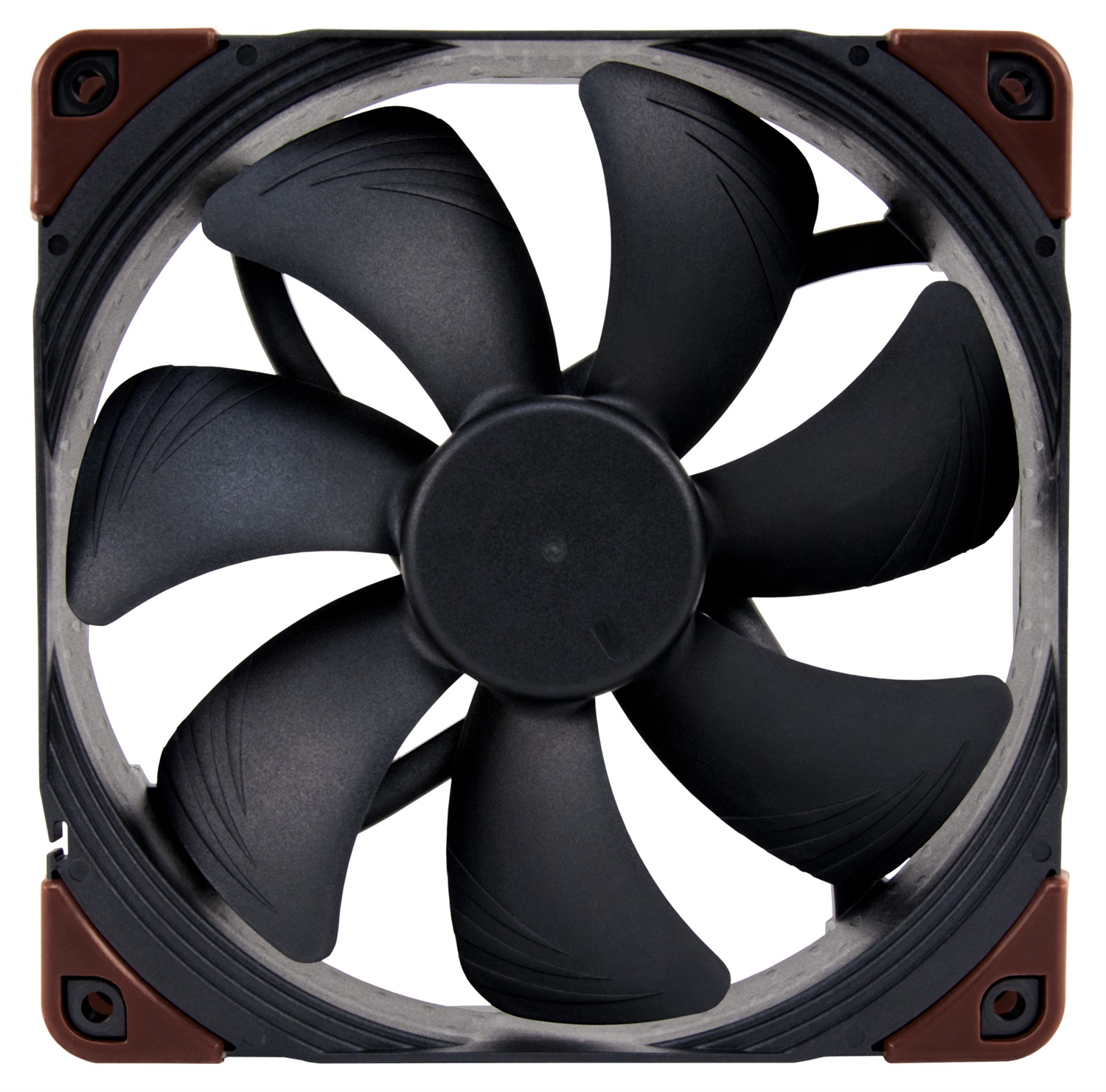 Noctua NF-A14-Industrial PPC-2000 PWM Ventilatore 14 cm - Nero e Marrone, 500-2000 Giri/min, 31,5 dB