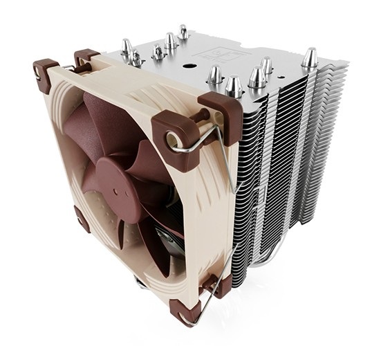 Noctua NH-U9S Refrigeratore per CPU 9,2 cm - Velocità 400-2000 Giri/min, Rumorosità 16,3-22,8 dB, Flusso d'aria 78,9 m³/h