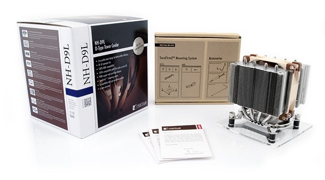 Noctua NH-D9L Refrigeratore CPU 9,2 cm - 400-2000 Giri/min, 16,3-22,8 dB, Flusso d'aria 78,9 m³/h