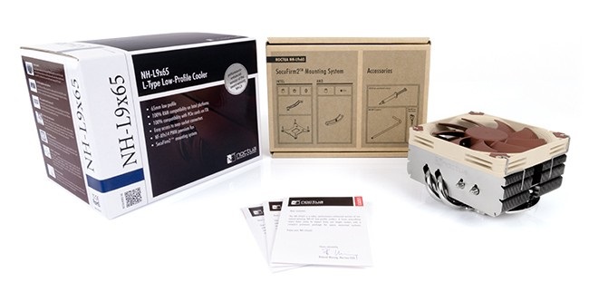 Noctua NH-L9x65 Dissipatore CPU Basso Profilo 9,2 cm con Ventilatore da 600 a 2500 Giri/min e Rumorosità fino a 23,6 dB