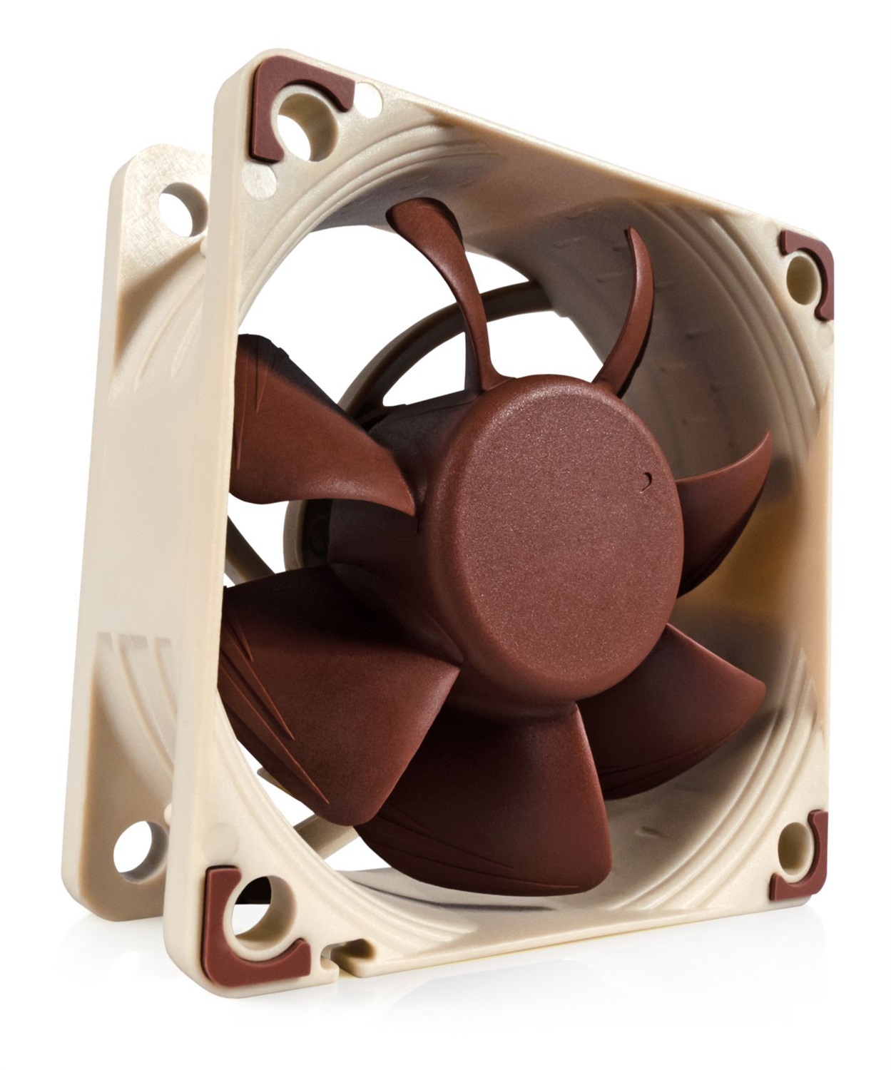 Noctua NF-A6x25 PWM Ventilatore 6 cm Beige e Marrone - 550 a 3000 Giri/min, 13,7 dB a 19,3 dB