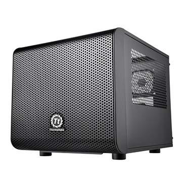 Thermaltake Core V1 Cubo Nero - Case PC Mini-ITX in SPCC con supporto per ventole da 120/140/200 mm