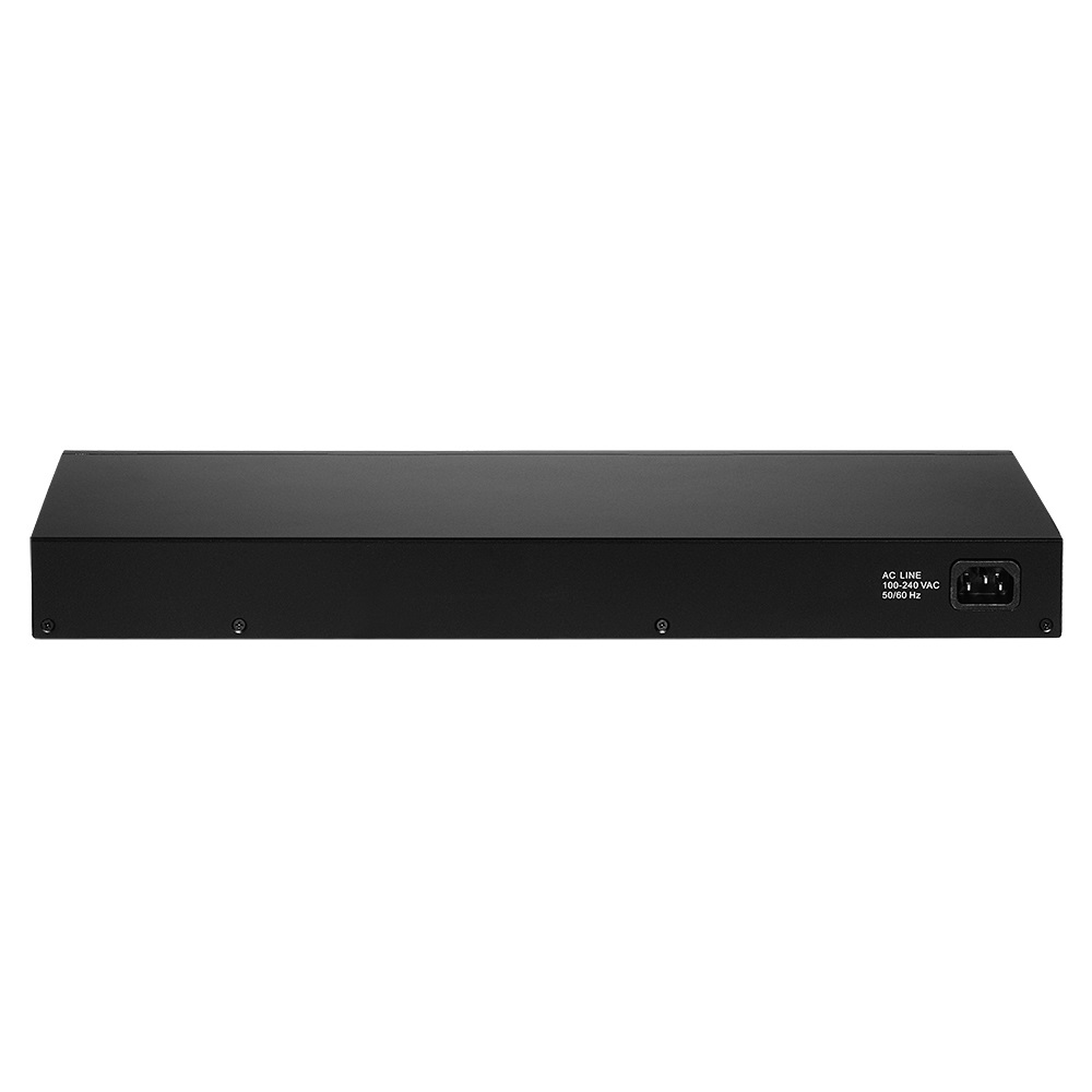 Edimax GS-5424G Switch di rete Gestito 24 Porte Gigabit Ethernet (10/100/1000) con 4 Slot SFP Montaggio Rack 1U Nero