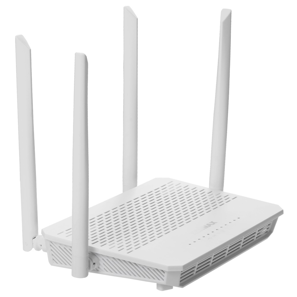 Edimax BR-6478AC V3 Router Wireless Dual Band 1200 MBit/s con 4 Antenne ad Alto Guadagno - 2.4 GHz e 5 GHz