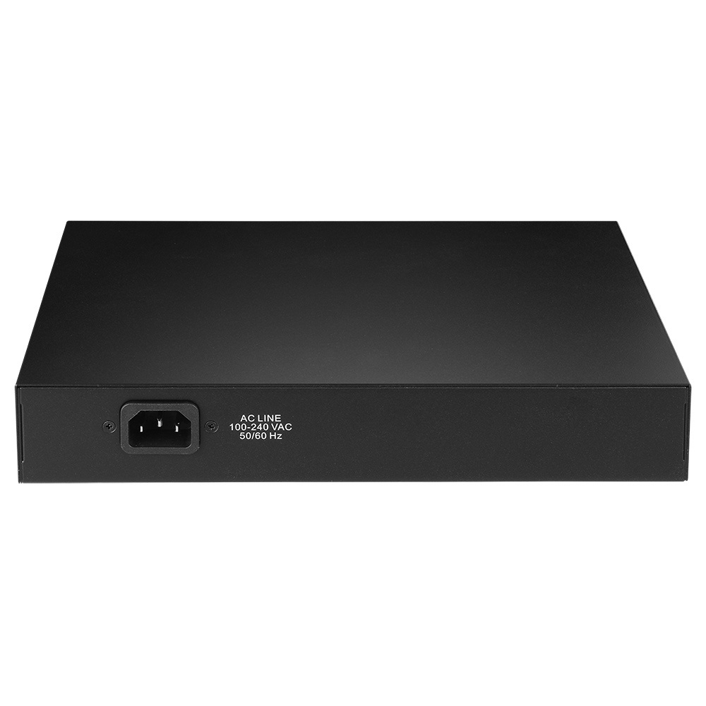 Edimax GS-1008PL V2 Switch di Rete Gestito L2 Gigabit Ethernet 8 Porte PoE Nero
