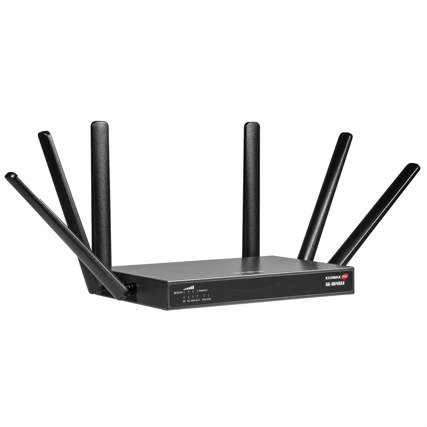 Edimax 5G-8649AX Router Wireless Dual-band Wi-Fi 6 Nero - Fino a 1775 Mbps, Supporto 5G NR