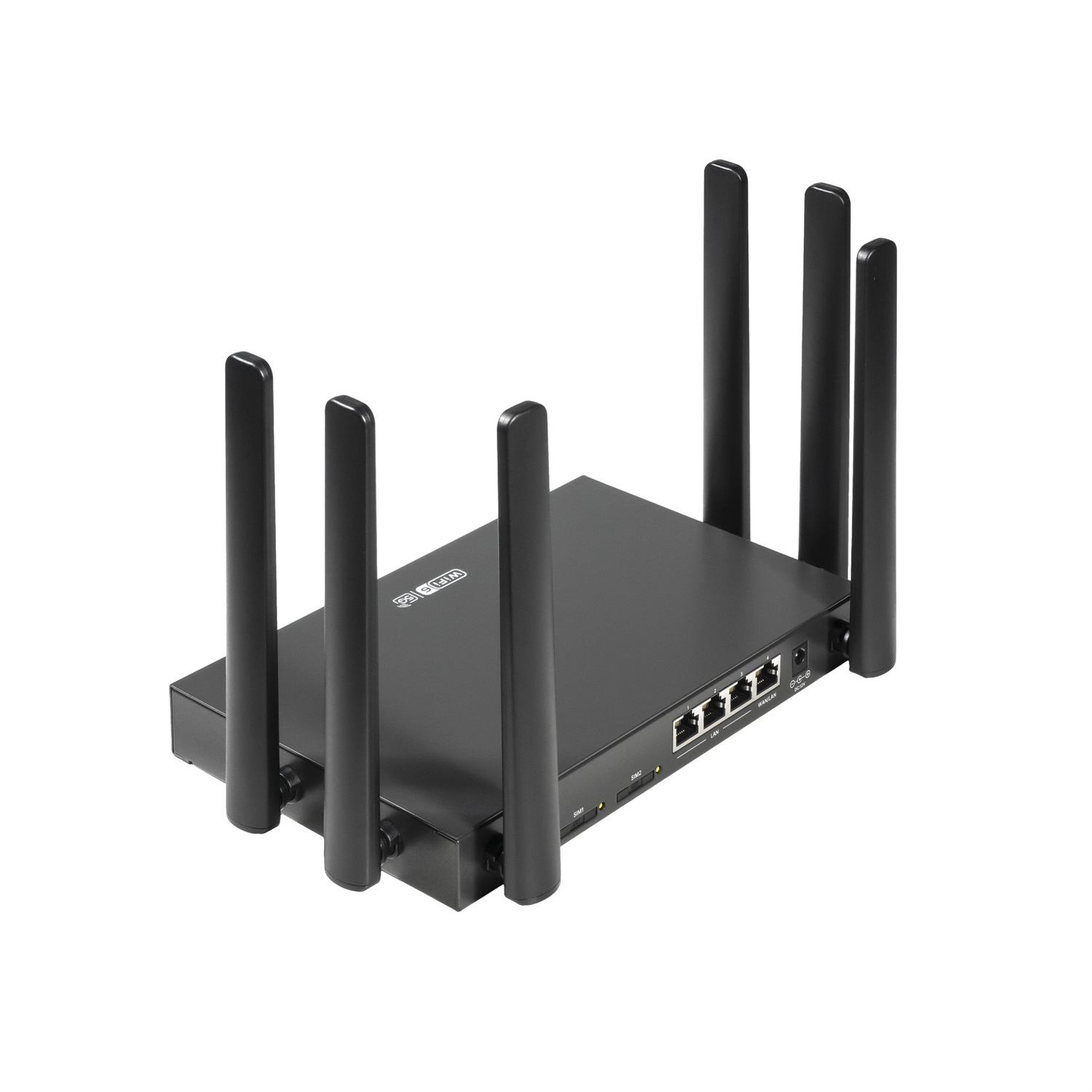 Edimax 5G-8649AX Router Wireless Dual-band Wi-Fi 6 Nero - Fino a 1775 Mbps, Supporto 5G NR