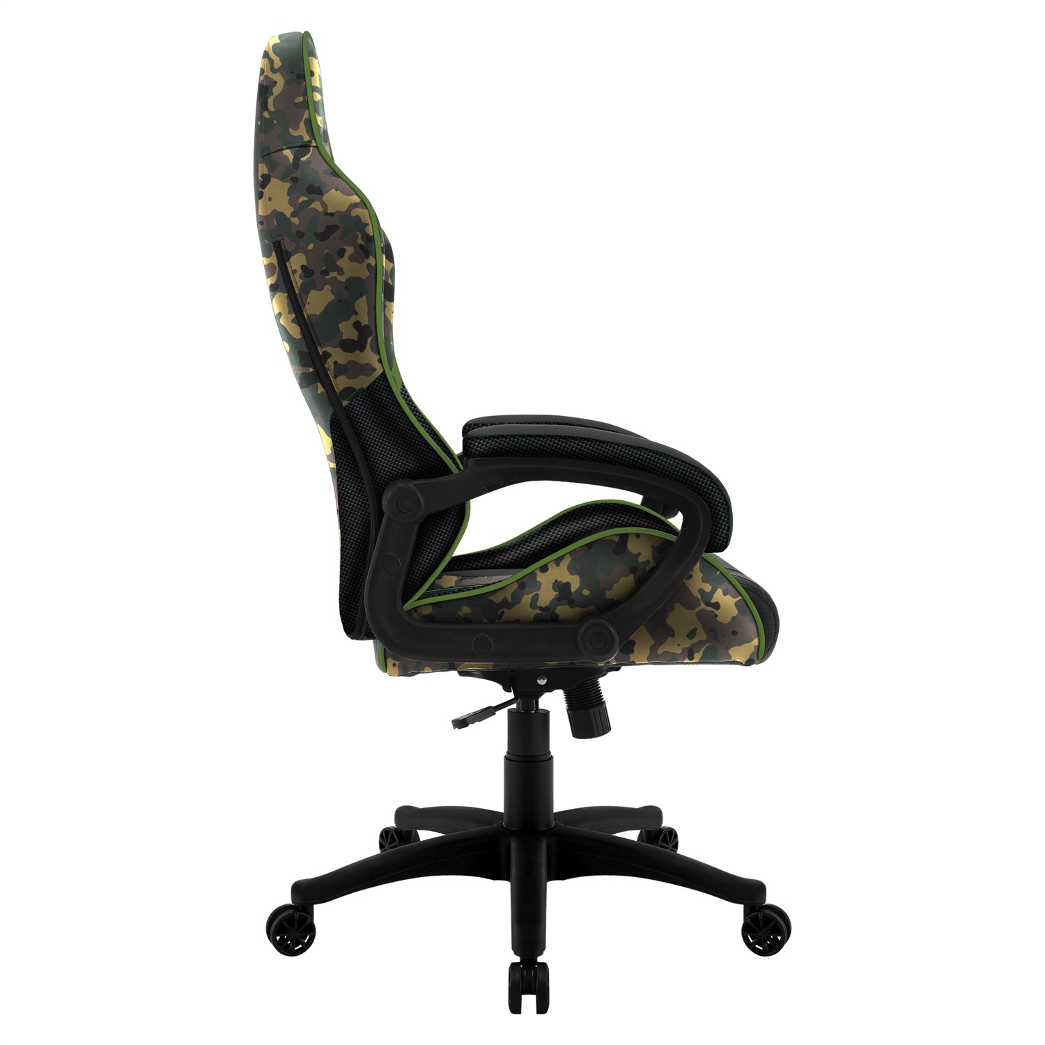 ThunderX3 BC1 Camo Sedia Gaming Universale Verde Militare con Air Technology, Regolabile fino a 150 kg