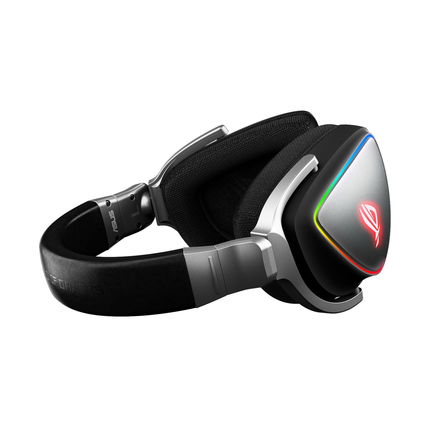 ASUS ROG Delta Cuffie Gaming Cablato USB Type-C con Hi-Res ESS Quad-DAC, Illuminazione RGB, Audio 7.1, Nero