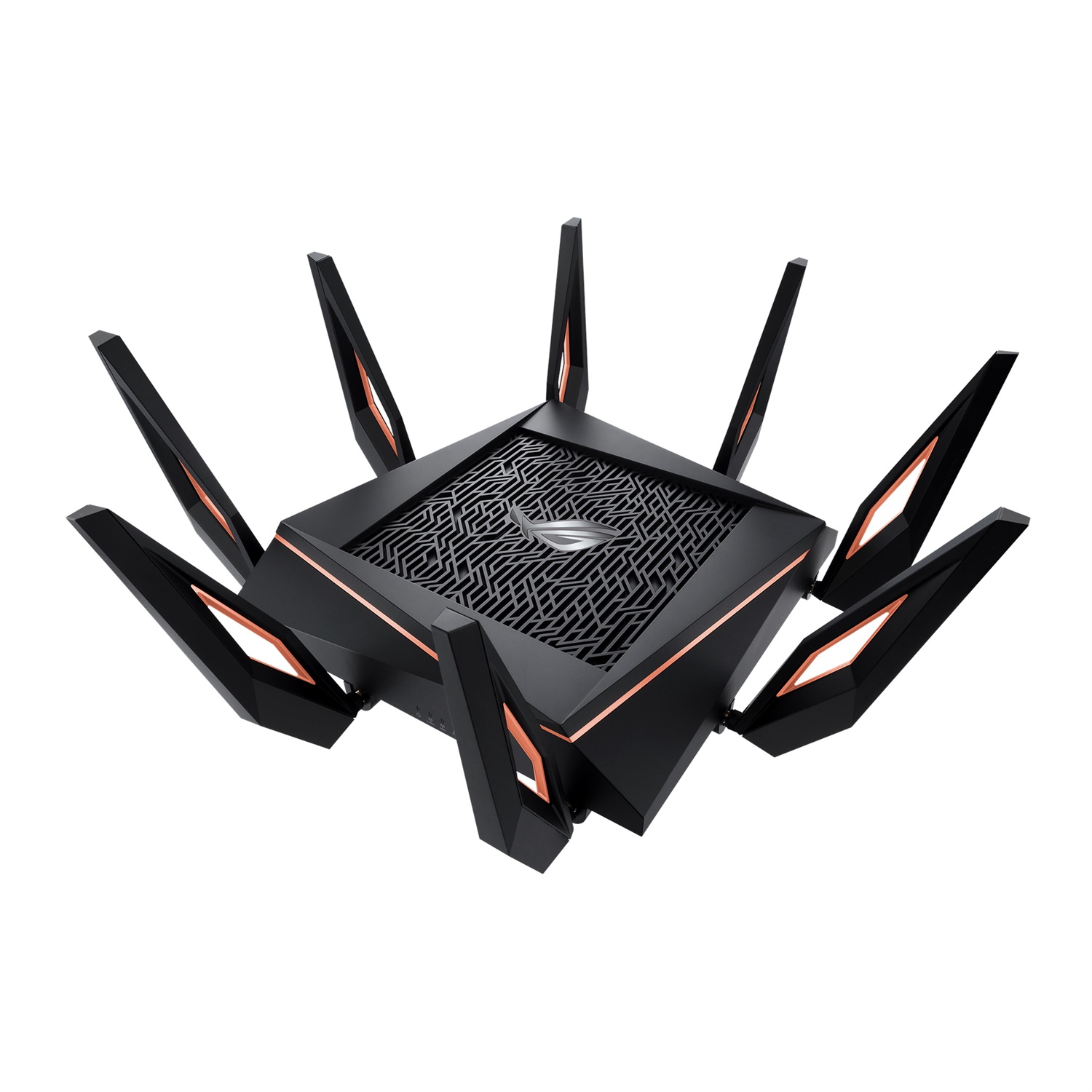 ASUS ROG Rapture GT-AX11000 Router Gaming Tri-band Wi-Fi 6 (802.11ax) con Velocità Fino a 10 Gbps, Gigabit Ethernet, Porta Gaming da 2.5G, Nero