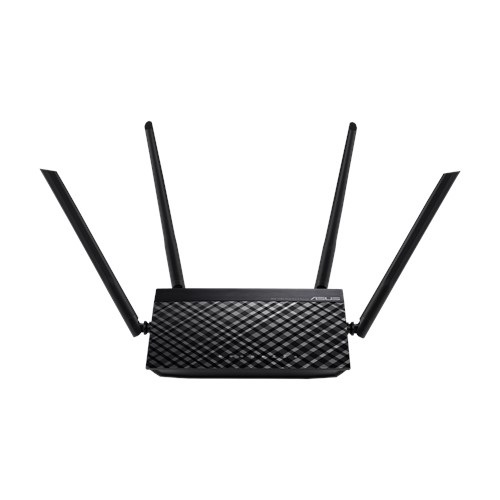ASUS RT-AC1200 v.2 Router Wireless Dual Band Wi-Fi 5 con 4 Antenne Esterne, Velocità fino a 300 MBps (2.4GHz) e 867 MBps (5GHz), Fast Ethernet, Controllo Genitori