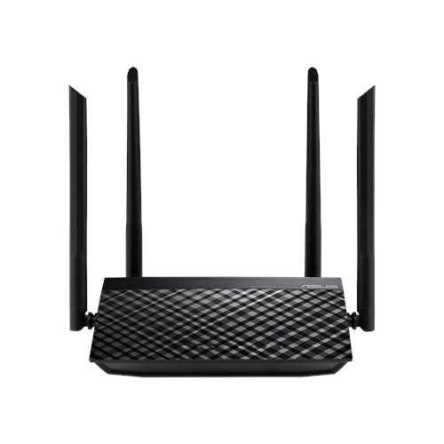 ASUS RT-AC1200 v.2 Router Wireless Dual Band Wi-Fi 5 con 4 Antenne Esterne, Velocità fino a 300 MBps (2.4GHz) e 867 MBps (5GHz), Fast Ethernet, Controllo Genitori