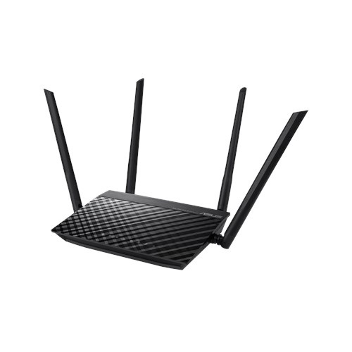 ASUS RT-AC1200 v.2 Router Wireless Dual Band Wi-Fi 5 con 4 Antenne Esterne, Velocità fino a 300 MBps (2.4GHz) e 867 MBps (5GHz), Fast Ethernet, Controllo Genitori