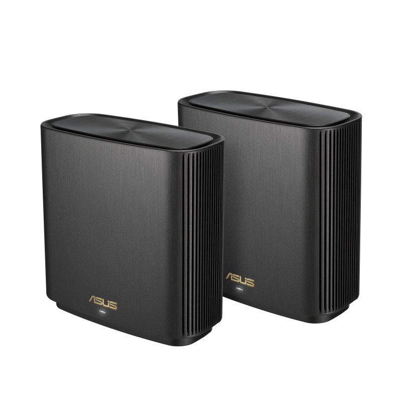ASUS ZenWiFi AX (XT8) Router Wireless Tri-Band Wi-Fi 6, 6600 Mbps, Sistema Mesh, Copertura fino a 510 m², 2.5G WAN, 3 porte Gigabit, AiProtection