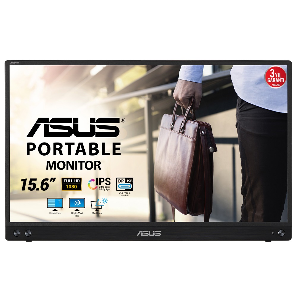 ASUS ZenScreen MB16ACV Monitor Portatile 15.6