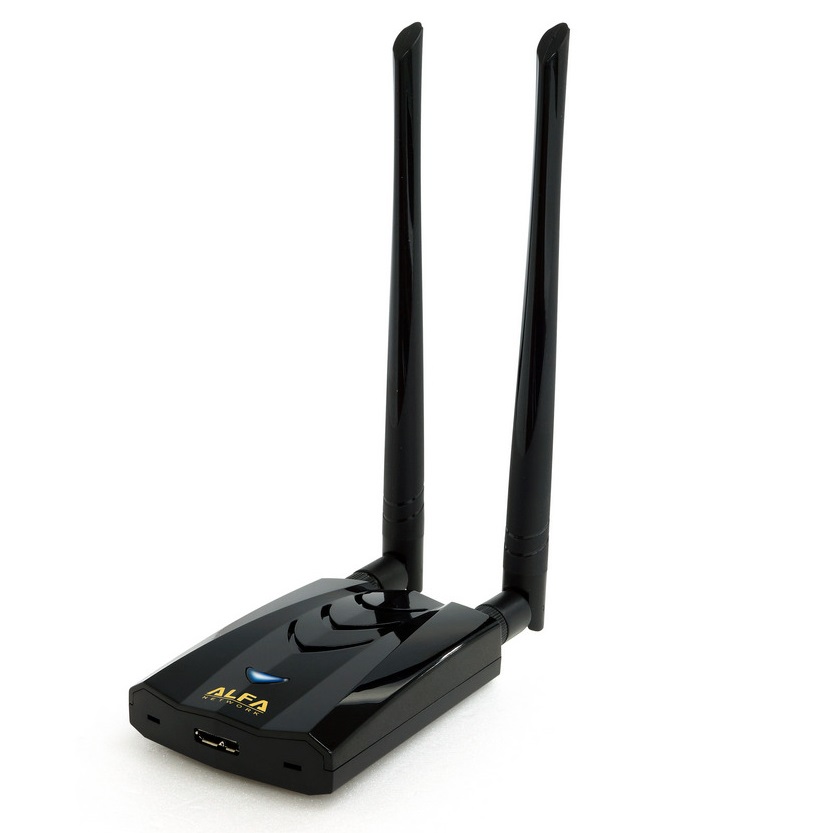 ALFA Network AWUS036ACH router wireless Dual-band (2.4 GHz/5 GHz) Nero