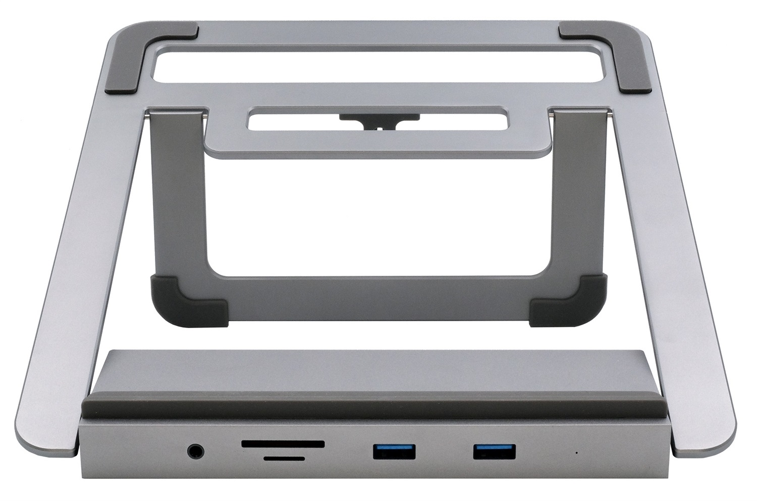 EXSYS EX-1223HM Docking Station Argento - Replicatore di Porte Cablato USB 3.2 Gen 1 per Notebook