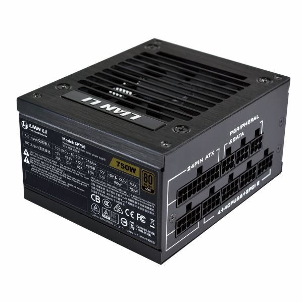 Lian Li SP750 Alimentatore SFX 750W 80 PLUS Gold 20-pin ATX Nero