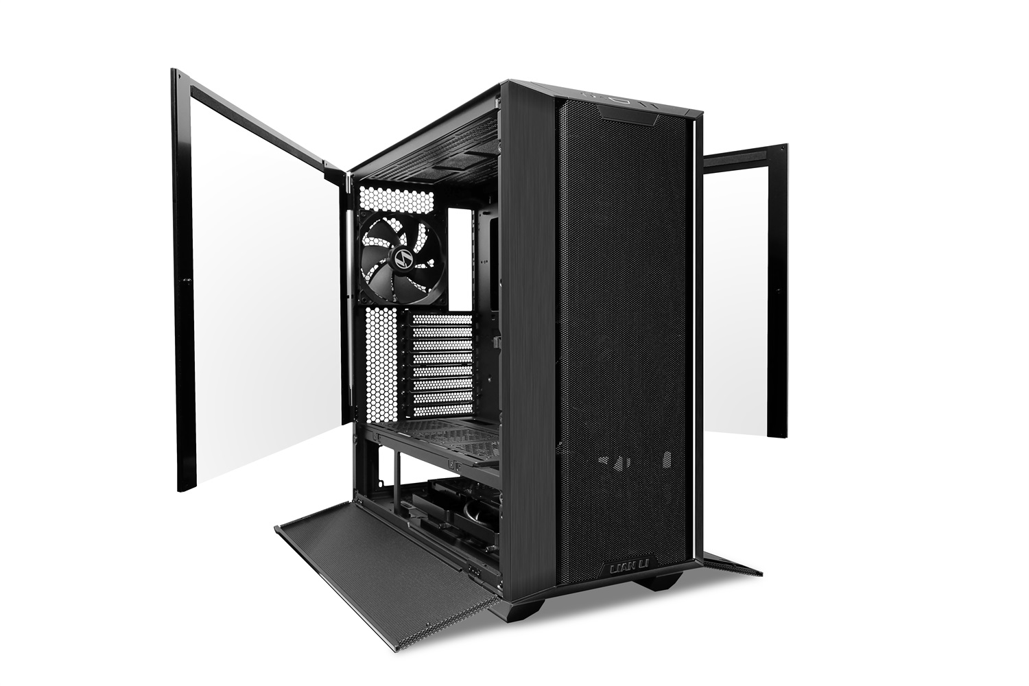 Lian Li LANCOOL III E-ATX Midi Tower Nero con Vetro Temperato e 3 Ventole da 140 mm