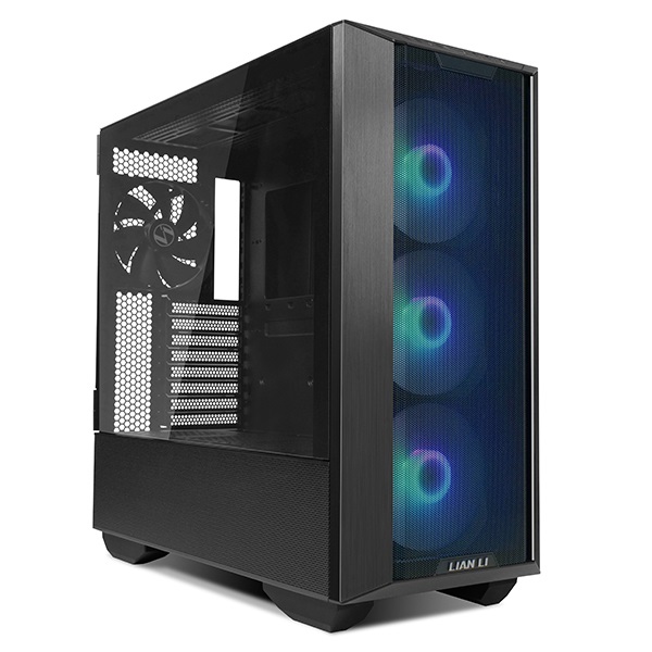 Lian Li LANCOOL III E-ATX Midi Tower RGB Nero e Trasparente con Ventole da 140 mm