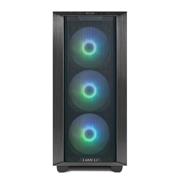 Lian Li LANCOOL III E-ATX Midi Tower RGB Nero e Trasparente con Ventole da 140 mm