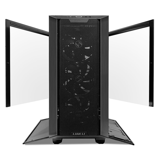 Lian Li LANCOOL III E-ATX Midi Tower RGB Nero e Trasparente con Ventole da 140 mm