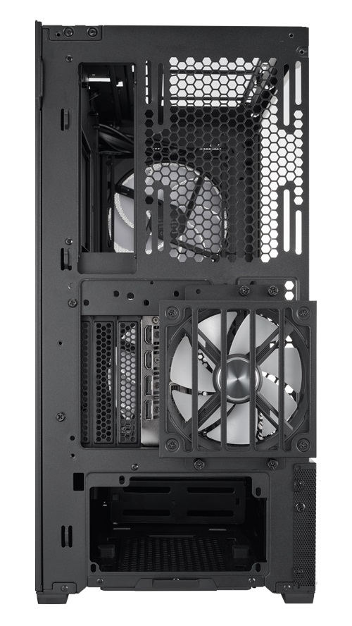 Lian Li Lancool 216-X Midi Tower Nero - Case PC con Ventole PWM da 160 mm e Pannelli in Vetro Temperato
