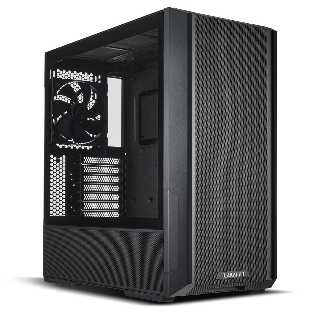 Lian Li Lancool 216-X Midi Tower Nero - Case PC con Ventole PWM da 160 mm e Pannelli in Vetro Temperato