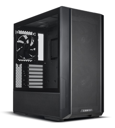 Lian Li LANCOOL 216R-X Computer Case Midi Tower Nero con Ventole RGB e Design Innovativo