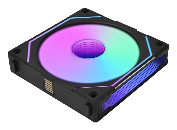 Lian Li UNI FAN SL-INF 120 mm Ventilatore ARGB Reverse Blade Nero - Effetto Specchio Infinito