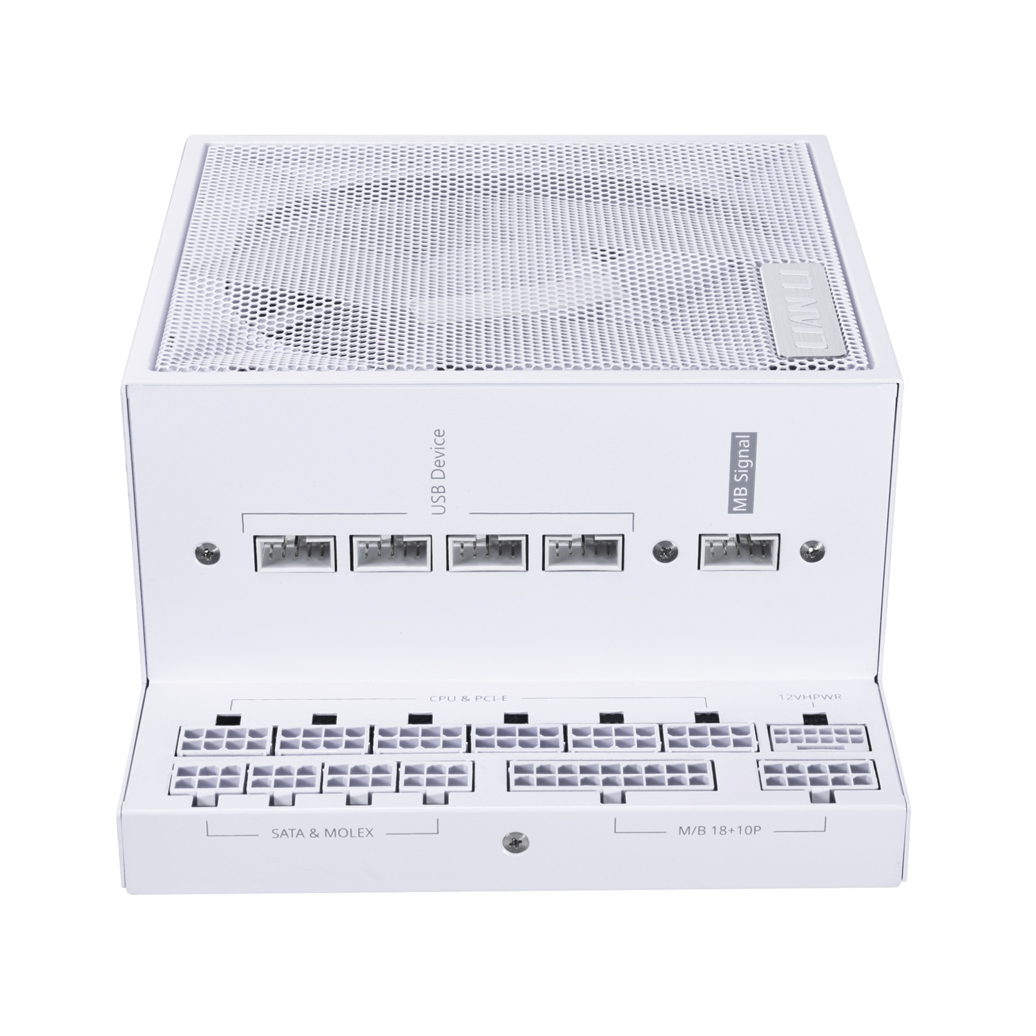 Lian Li Alimentatore EDGE EG0850 850W 80 PLUS Platinum ATX 3.1 Bianco con 2 Connettori PCIe