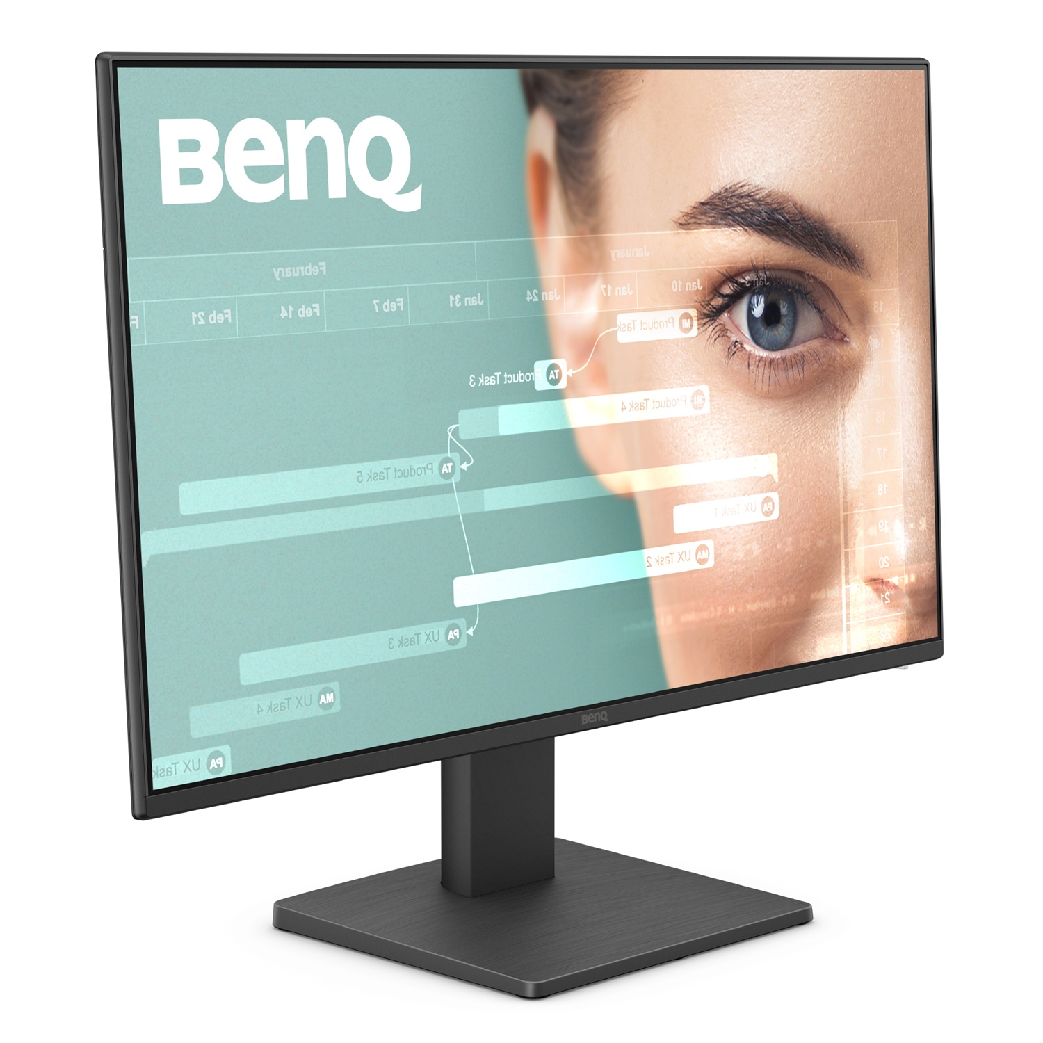 BenQ GW2491 Monitor 23.8 pollici Full HD IPS LED 100Hz Nero con HDMI e DisplayPort