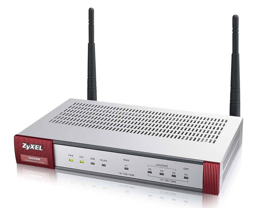Zyxel USG40W firewall (hardware)