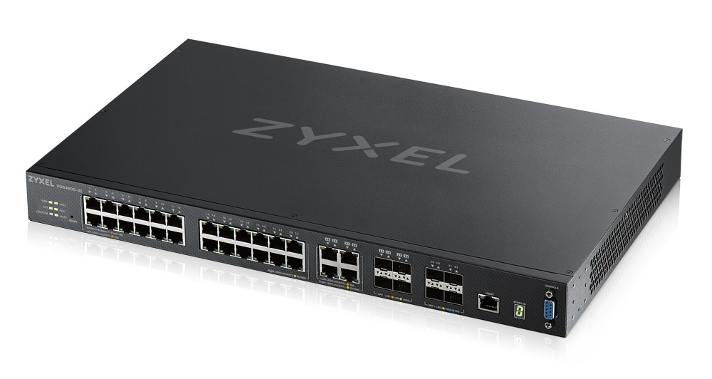 Zyxel XGS4600-32 Switch Gestito L3 Rack 24 Porte Gigabit Ethernet (10/100/1000) Nero