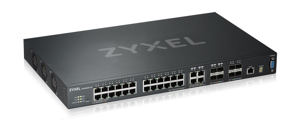 Zyxel XGS4600-32 Switch Gestito L3 Rack 24 Porte Gigabit Ethernet (10/100/1000) Nero