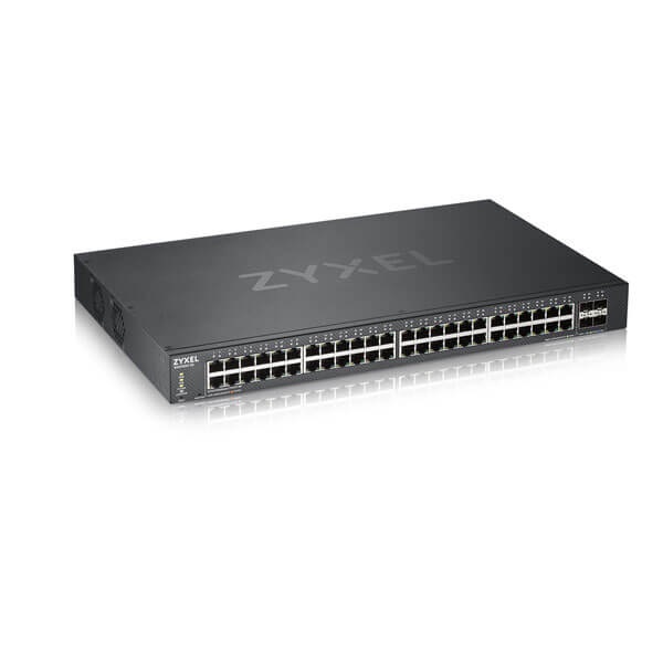 Zyxel XGS1930-52 Switch Gestito L3 Gigabit Ethernet 48 Porte RJ-45 4 Porte SFP 10G - Nero