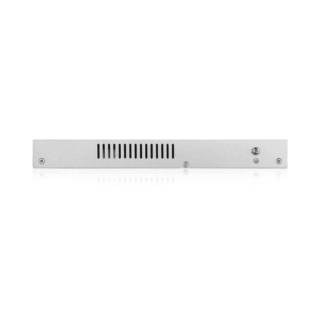 Zyxel GS1008HP Switch Unmanaged 8 Porte Gigabit Ethernet (10/100/1000) con 8 Porte PoE e Potenza Totale di 60W, Chassis in Metallo