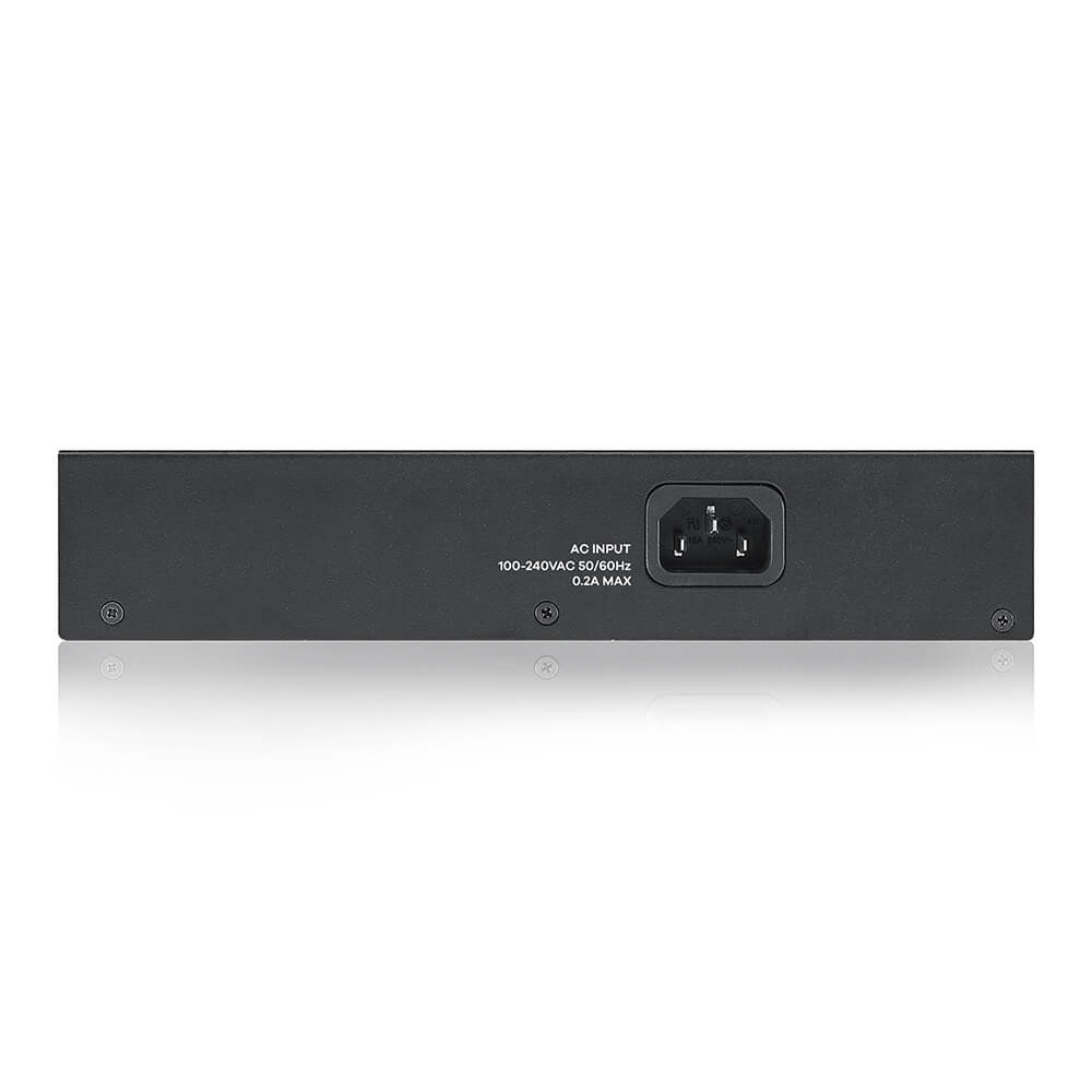 Zyxel GS1100-16 Switch Non Gestito 16 Porte Gigabit Ethernet (10/100/1000) Design Senza Ventole Montaggio Rack/Montabile a Parete