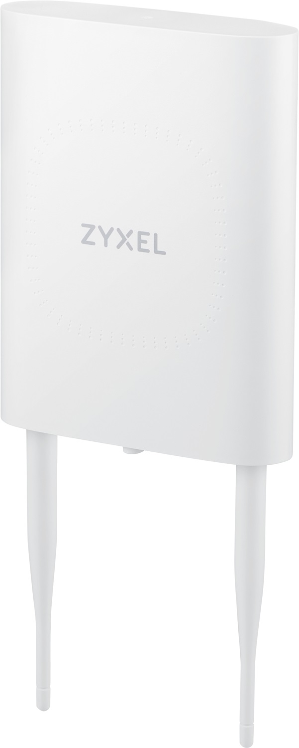 Zyxel NWA55AXE Access Point WiFi 6 AX1800 Bianco con PoE, IP55, Smart Mesh e MU-MIMO