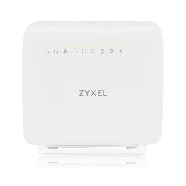 Zyxel EX3501-T0 router wireless Gigabit Ethernet Dual-band (2.4 GHz/5 GHz) Bianco
