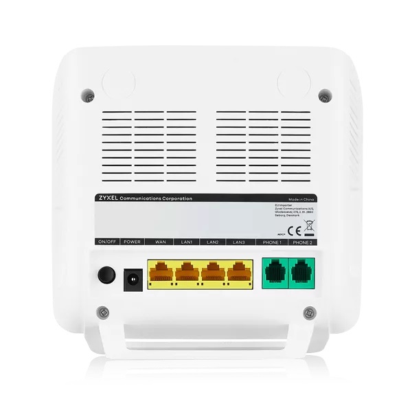 Zyxel EX3501-T0 router wireless Gigabit Ethernet Dual-band (2.4 GHz/5 GHz) Bianco