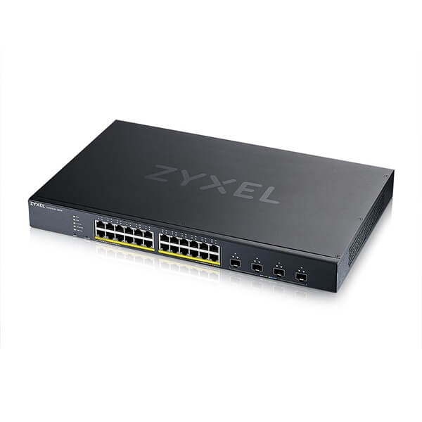 Zyxel XGS1935-28HP Switch Gestito L2 /L3 PoE 24 Porte Gigabit Ethernet (10/100/1000) 4 Porte SFP 10G