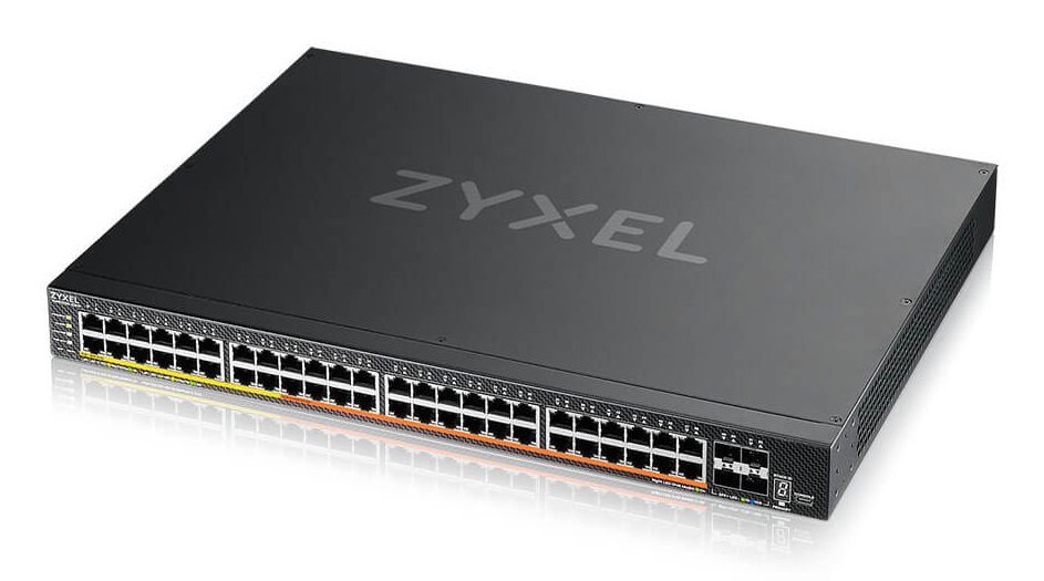 Zyxel Switch di rete XMG2230-52HP Gestito L2/L3 2.5G Ethernet PoE 1U Nero