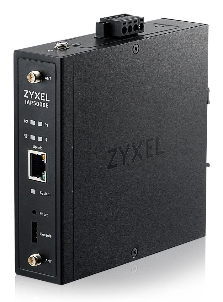 Zyxel IAP500BE Access Point Wireless WiFi 7 - 5012 Mbit/s, 4-Stream, Dual-Radio, PoE, Design Industriale, Installazione Flessibile